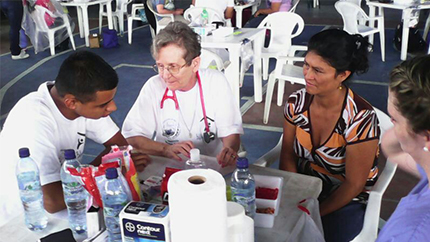 Access alumni work with a volunteer organization to provide healthcare to a Guatemalan community. 