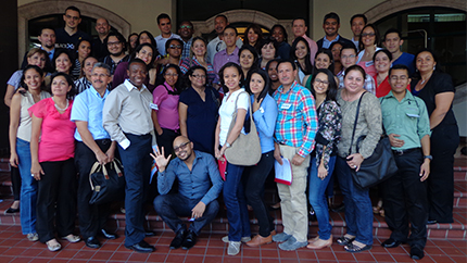 Members of the newly formed Honduran alumni association, Innovad H.