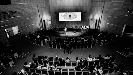 The TEDx conference held at ADA University in Baku, Azerbaijan.