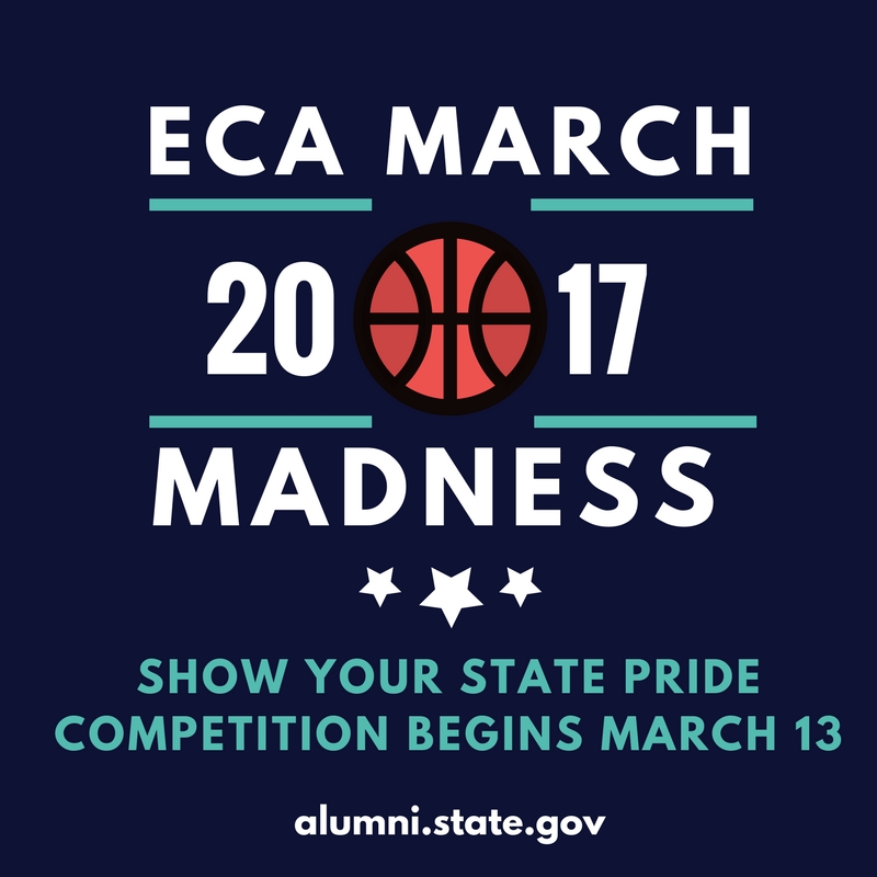 ECA March Madness graphic logo