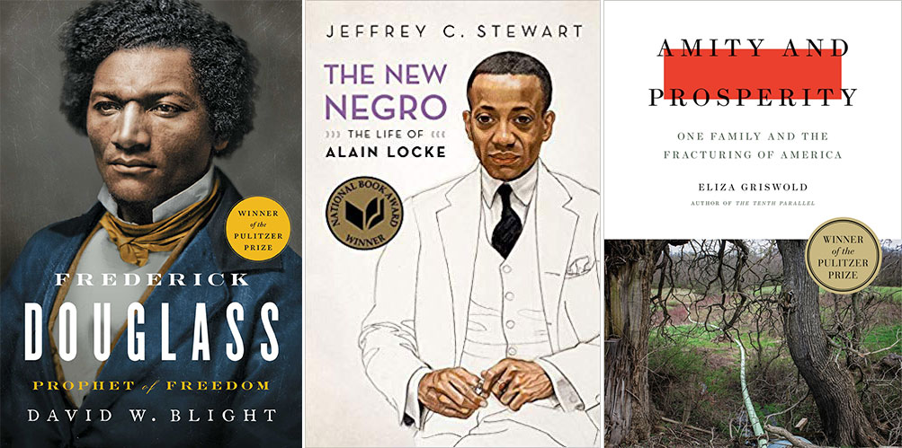 Frederick Douglass: Prophet of Freedom, The New Negro: The Life of Alain Locke and Amity and Prosperity: One Family and the Fracturing of America