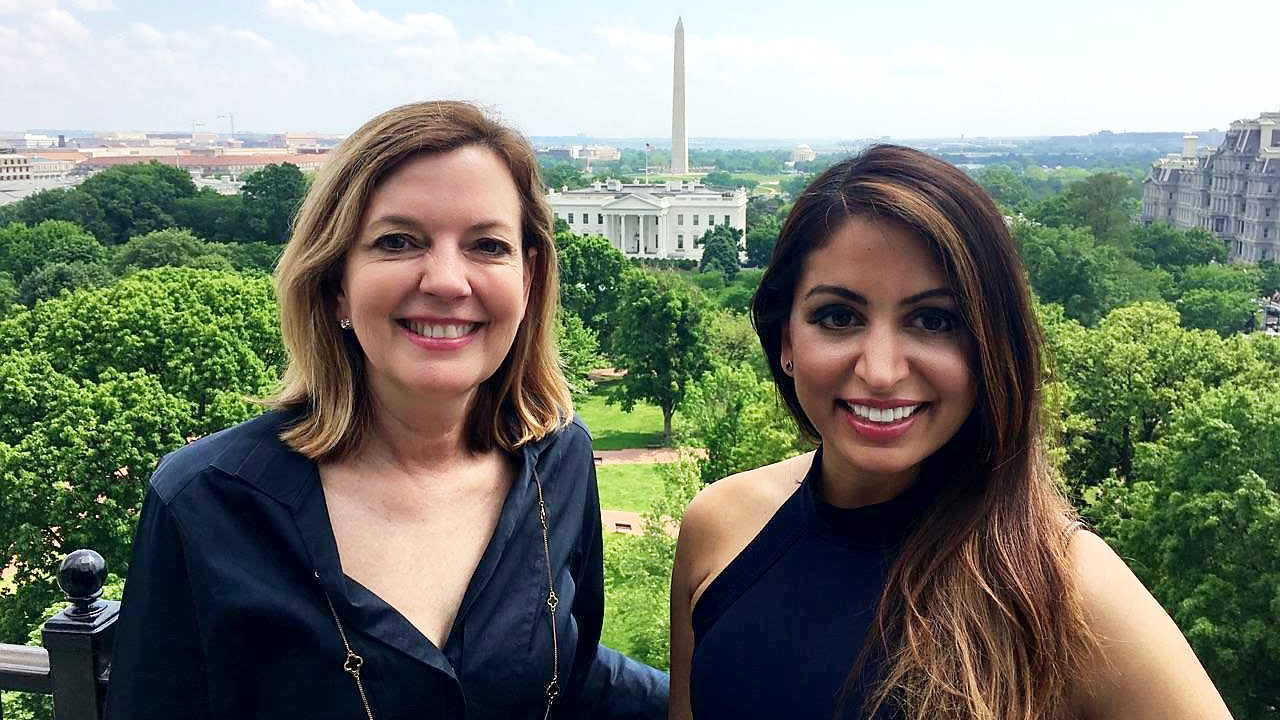 Assistant Secretary Royce with Rhonda Binda