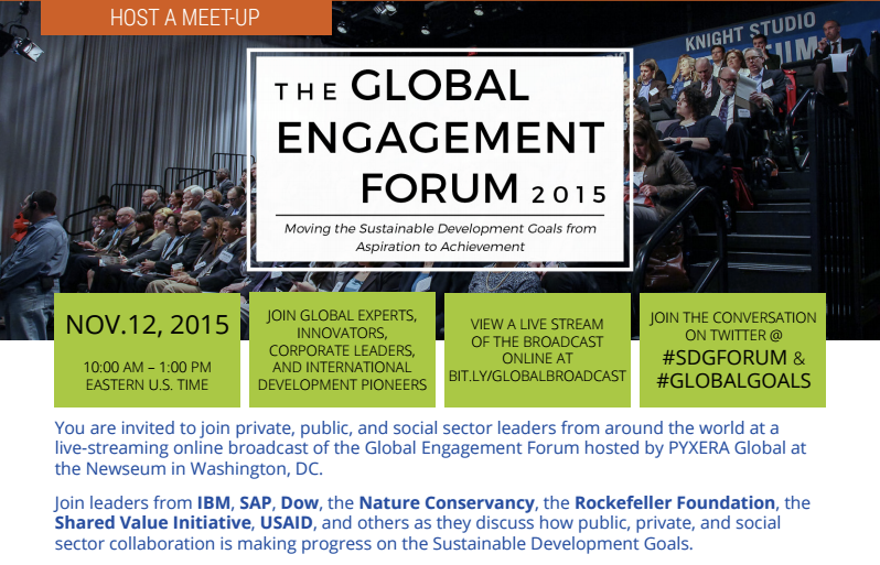 global engagement forum with yali network international exchange flyer forum