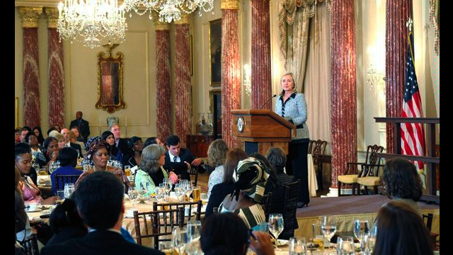 retary Clinton delivered remarks to the participants in the 2011 African Women's Entrepreneurship Program, at the Department of State.