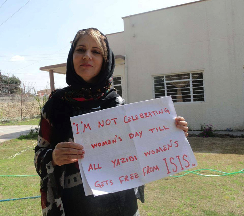 2014 MEPI Civic Education and Leadership Fellowship (CELF) alumna Payman Hussen sends a message to the world about Yezidi women and ISIS.