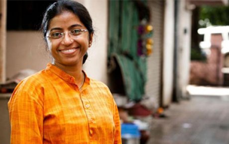 Social Activist and IVLP Alumna Sunitha Krishnan founded Prajwala in 1996 to rescue and aid survivors of sex-trafficking.