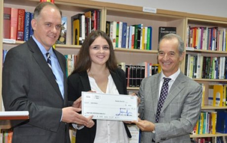 Sandra Vukcevic Wins award