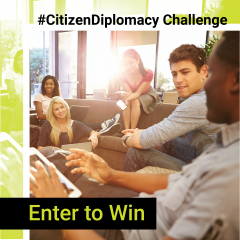 Young people in a group talking