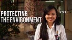 Young Southeast Asian Leader Works to Protect the Environment Young Southeast Asian Leader Works to Protect the Environment